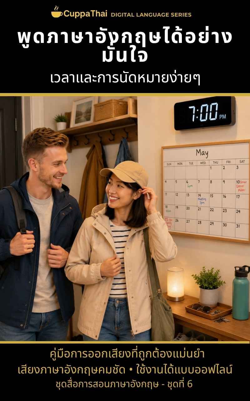 แพ็ก 06 เวลาและการนัดหมายง่ายๆ