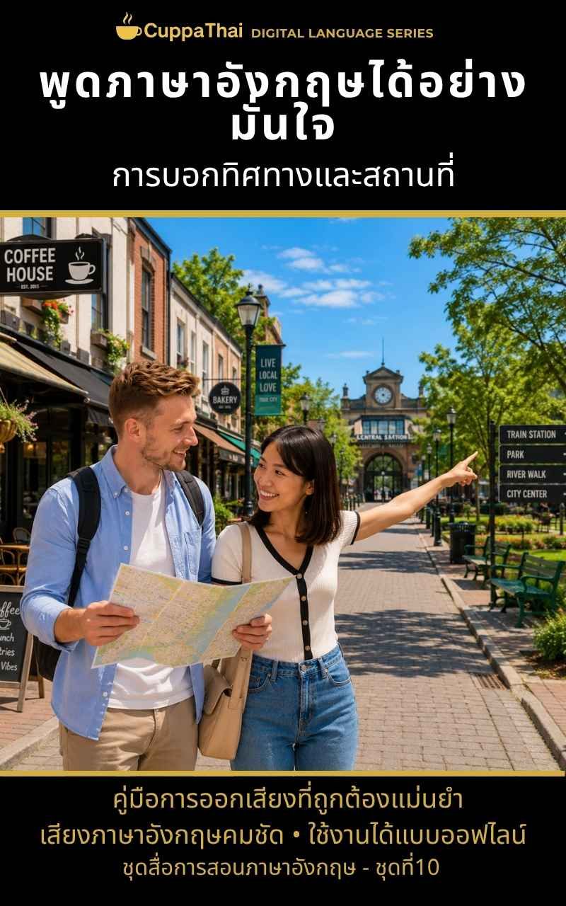 แพ็ก 10 การบอกทิศทางและสถานที่