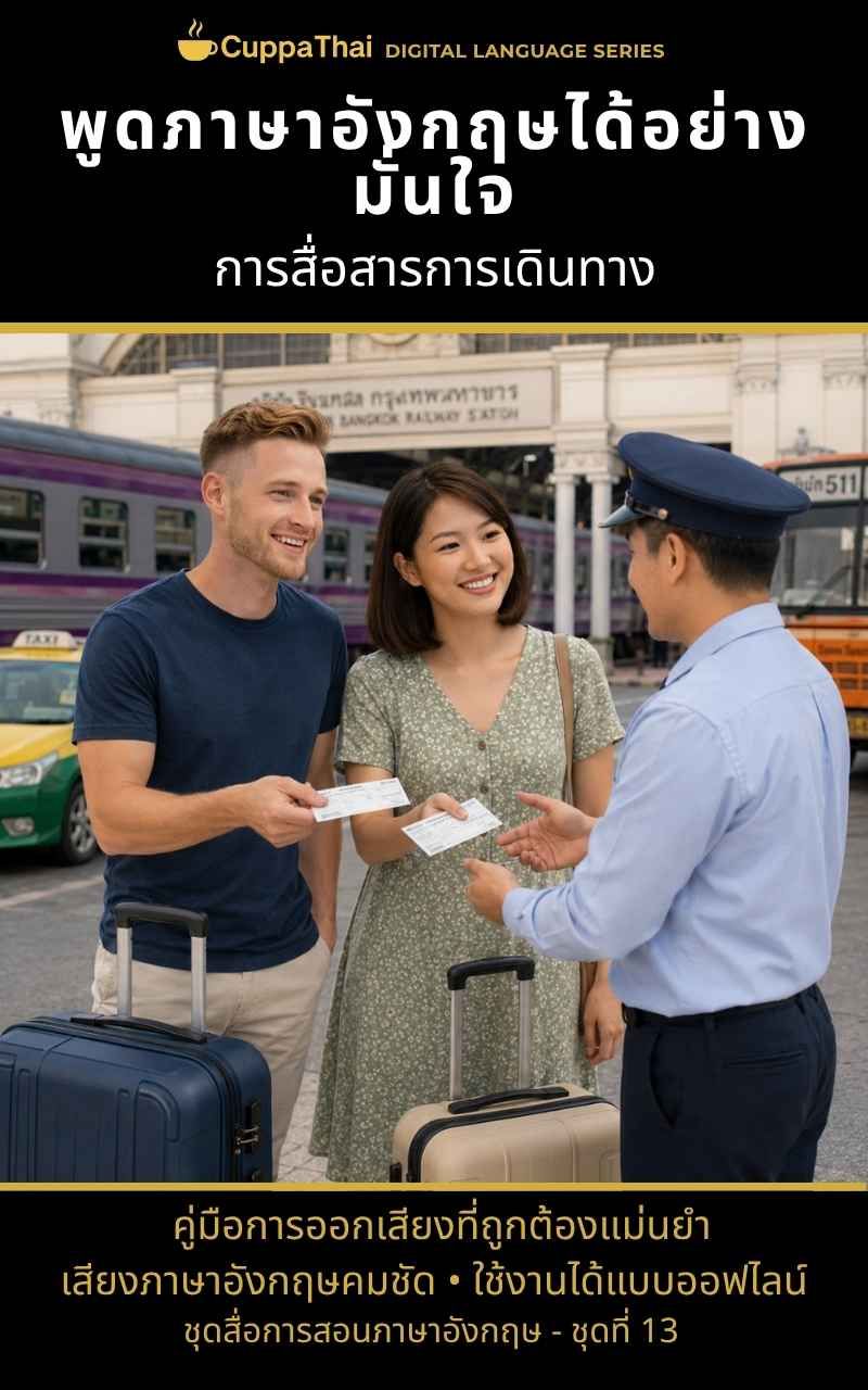 แพ็ก 13 การสื่อสารการเดินทาง